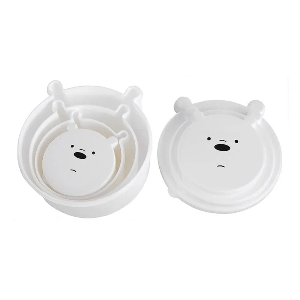Cartoon Network We Bare Bears Set of 4 Food Container